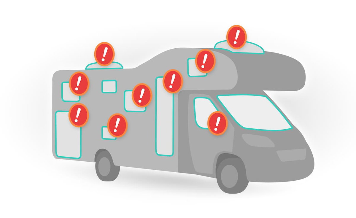 Punti deboli del camper contro il furto