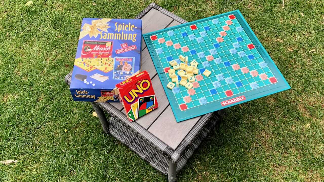 Giochi per chi sta a casa e per i campeggiatori in giardino