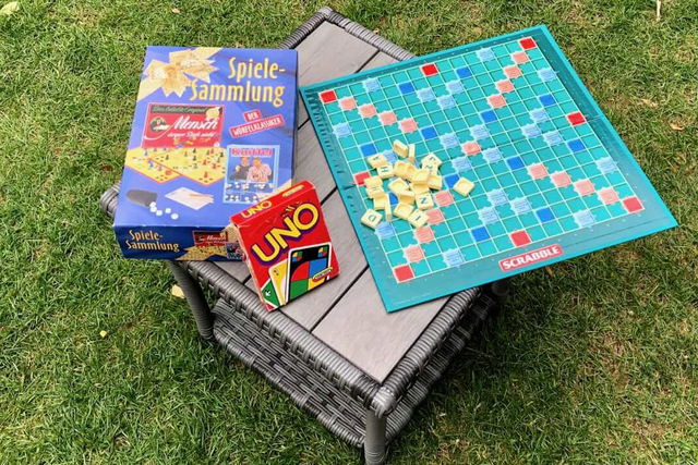 Giochi per chi sta a casa e per i campeggiatori in giardino