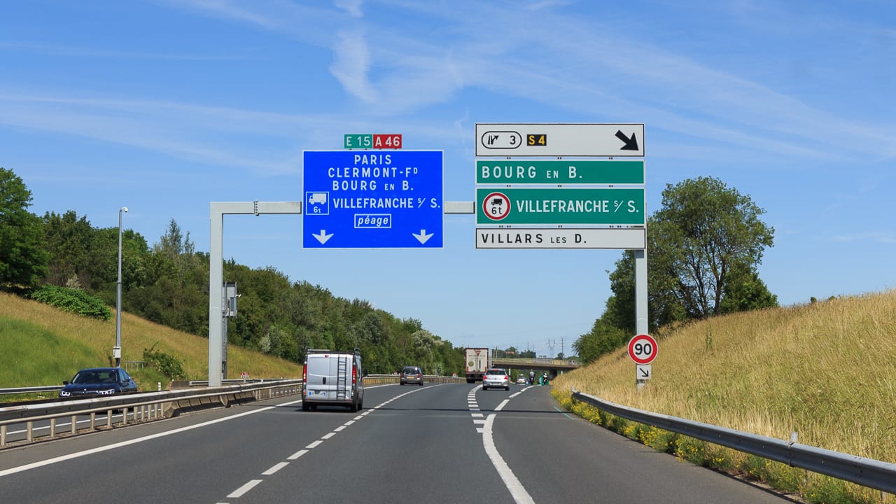 Verkehrsregeln in Frankreich