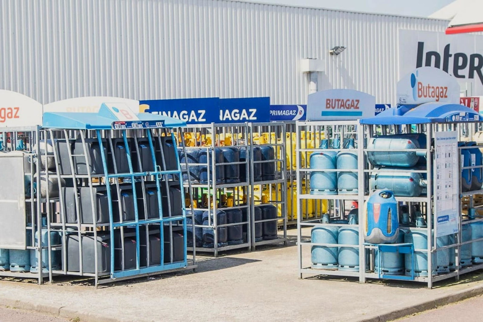 Bombole di gas in Francia - fornitori, opzioni di acquisto e di scambio, caratteristiche speciali
