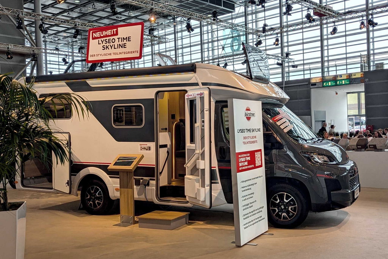 Bürstner Lyseo Time Skyline auf dem Caravan Salon 2024