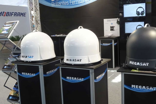 Innovazioni di prodotto Megasat (2025) - Antenna satellitare mobile, booster WiFi e cuffie Bluetooth