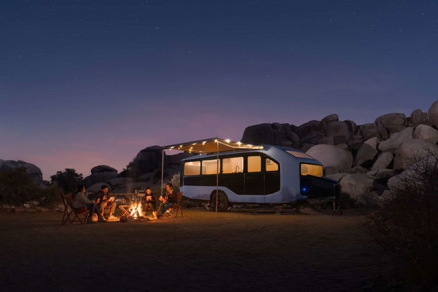 Pebble Flow al CES 2025: uno sguardo al futuro del caravan