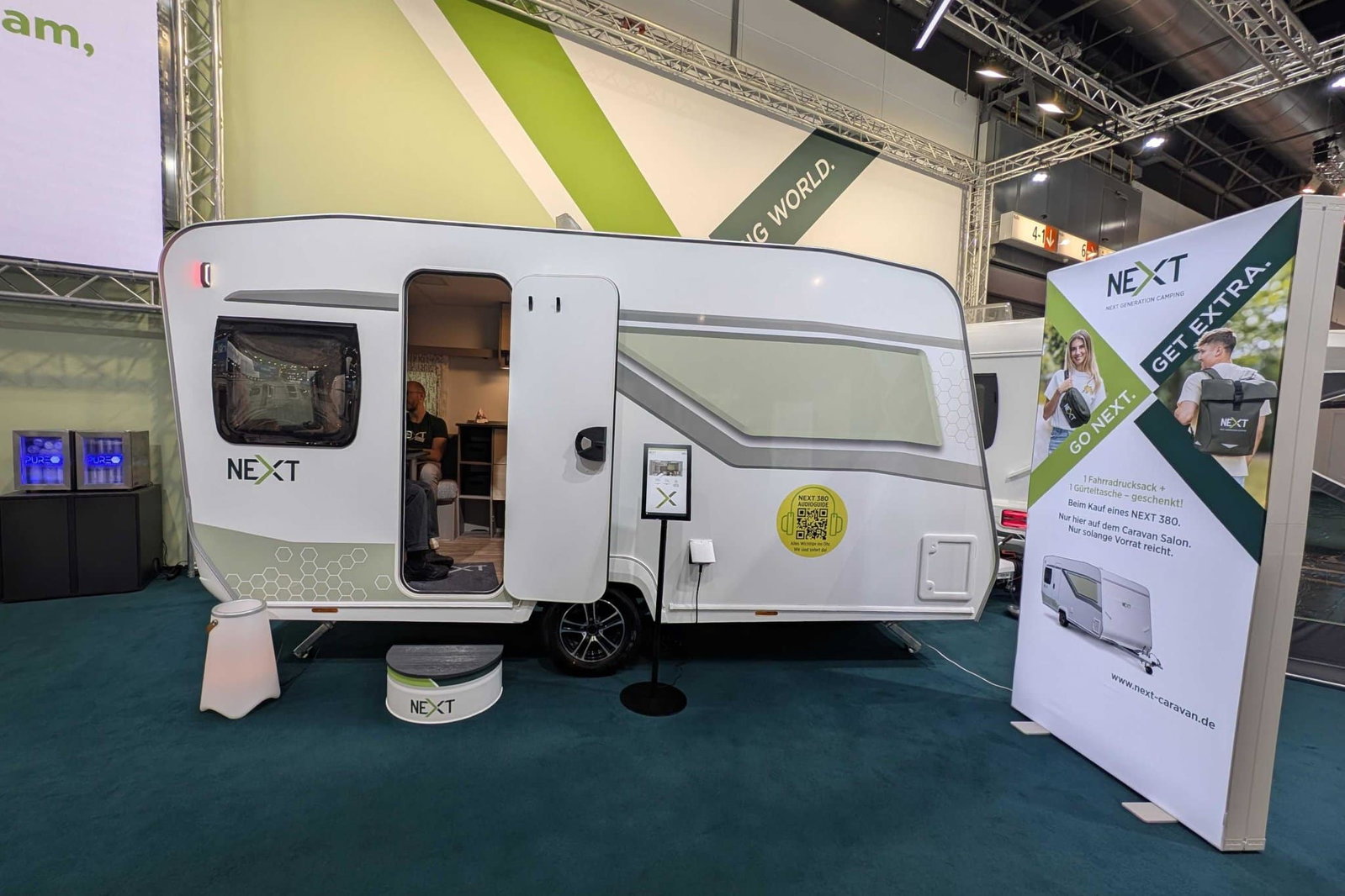 NEXT 380 - Leggera, moderna e ideale per le auto elettriche: cosa può fare davvero la nuova roulotte di Fendt