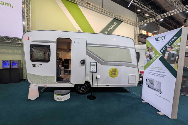 NEXT 380 - Leggera, moderna e ideale per le auto elettriche: cosa può fare davvero la nuova roulotte di Fendt
