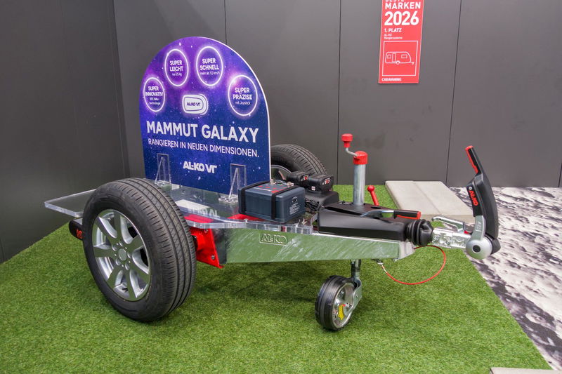Leggero, veloce, intelligente: il nuovo motore di manovra AL-KO Mammut Galaxy per caravan nel dettaglio
