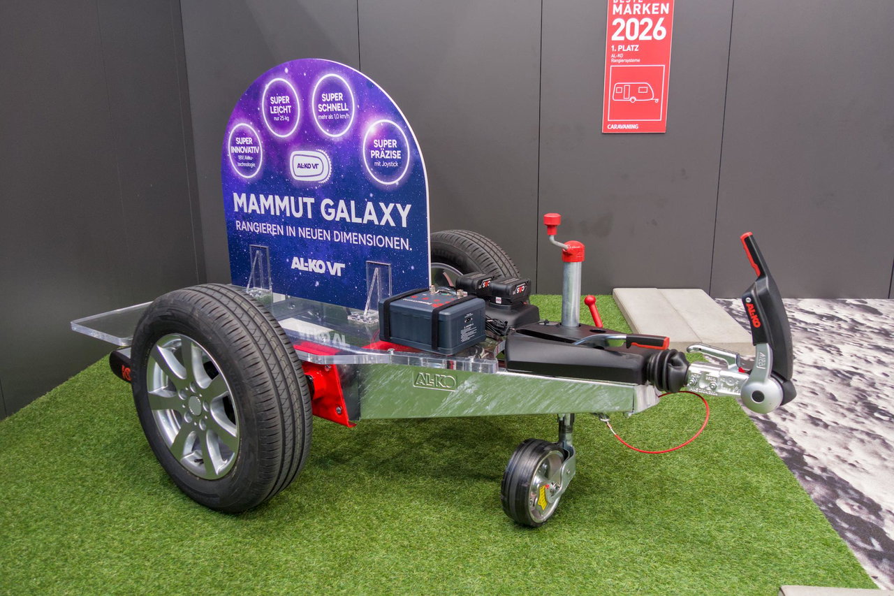 Leggero, veloce, intelligente: il nuovo motore di manovra AL-KO Mammut Galaxy per caravan nel dettaglio