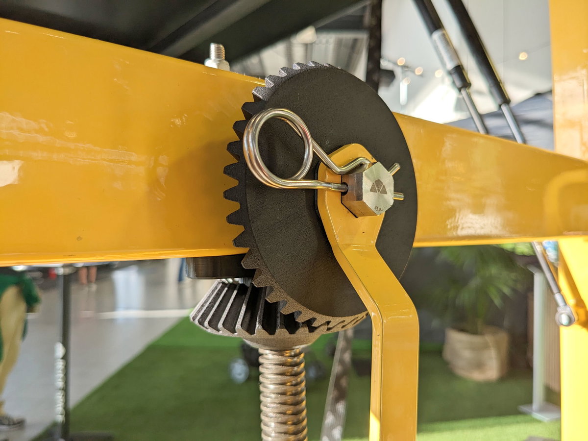 Dachzeltlift Roofspace Zahnrad