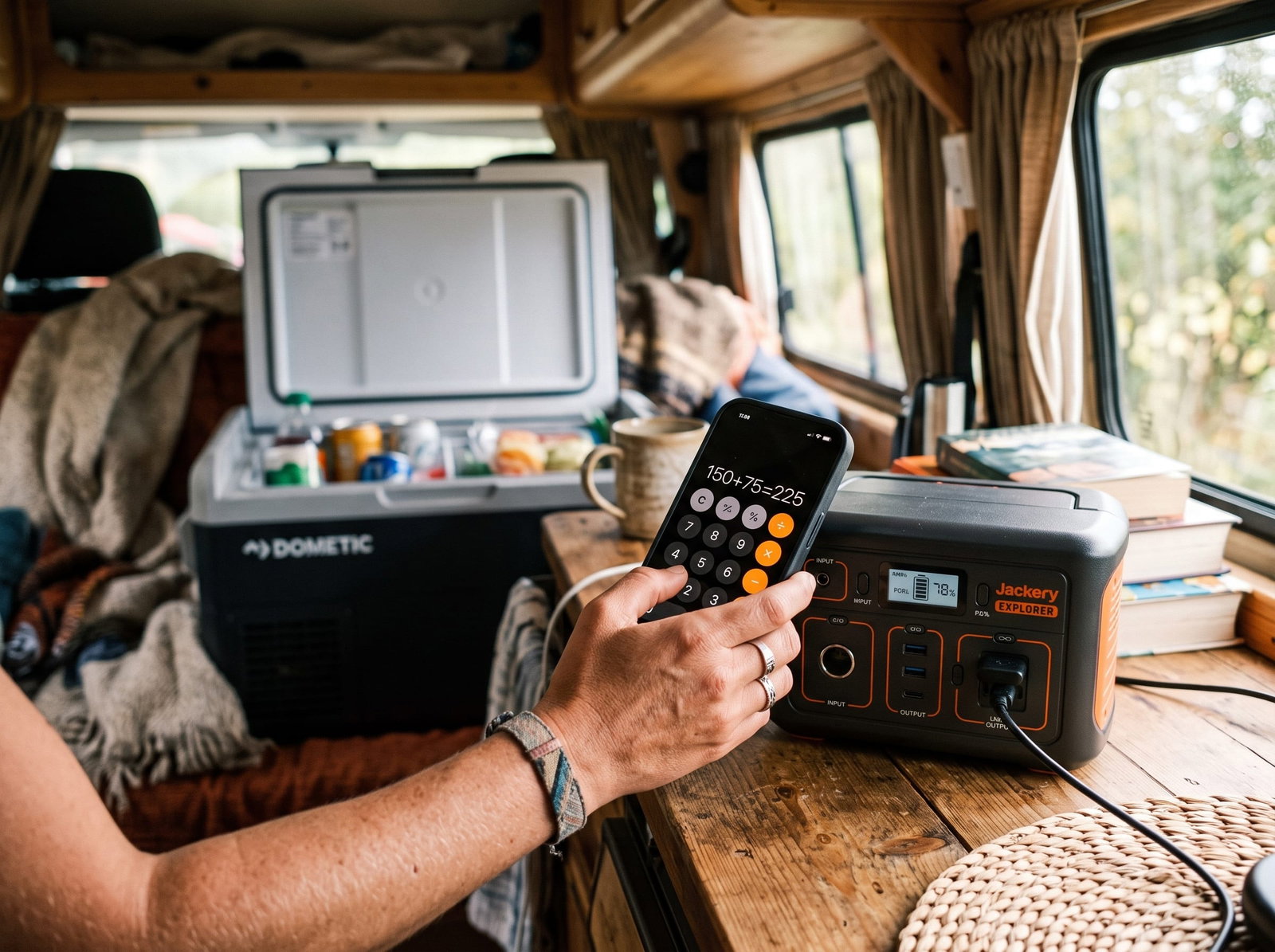 Powerstation per il camper: ecco come calcolare la capacità giusta