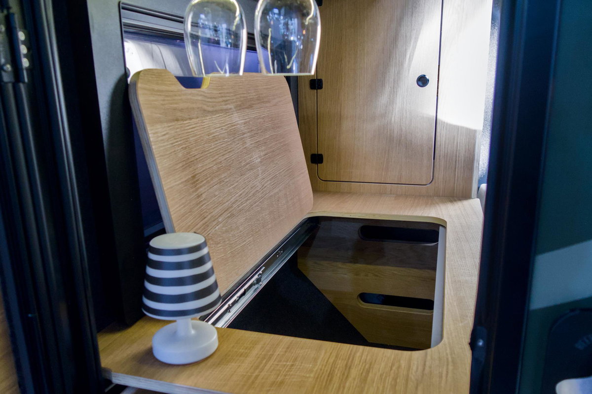 Kuckoo Camper Max (2027): Küchenmodul.