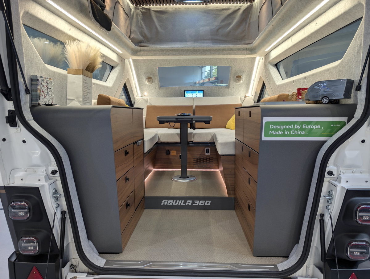 Mini-Caravan Lidu Aquila 360 Innenraum