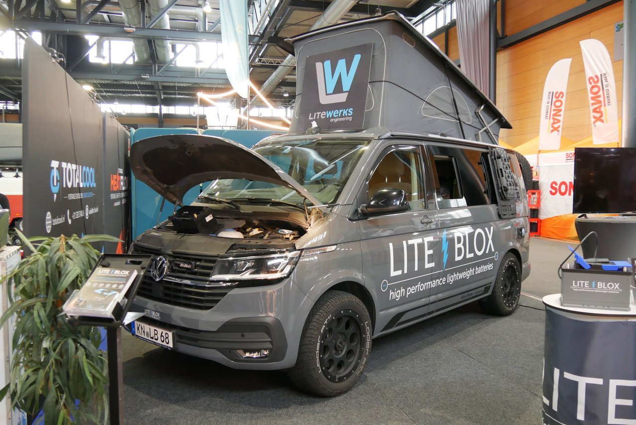 Lite Blox auf der caravan live 2026 in Freiburg.